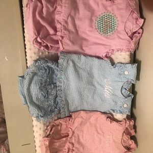 "Mia" monogrammed outfits